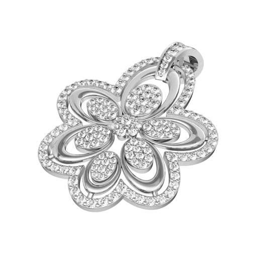 Charismatic Designer Diamond Pendant - Jewelslane