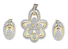 Gorgeous Diamond Pendant set - Jewelslane