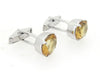 Citrine Cufflinks - Jewelslane