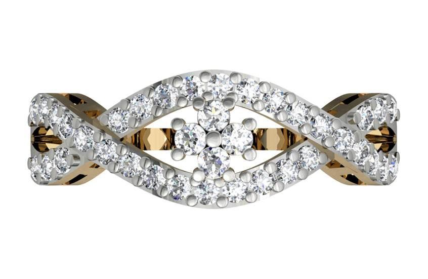 Daily wear simple Diamond Ring - Jewelslane