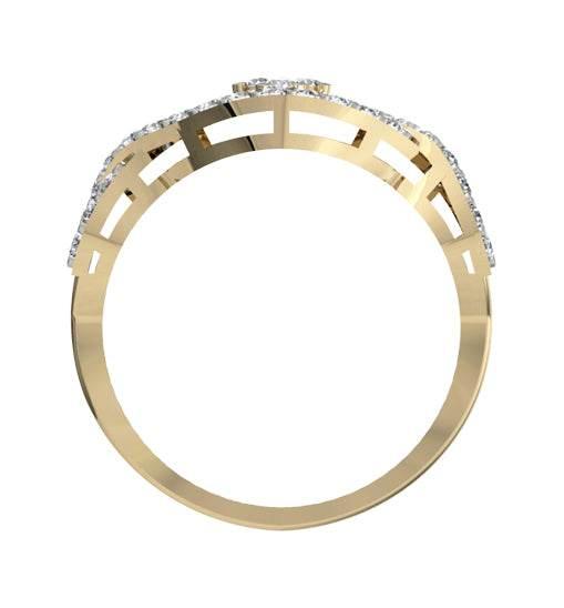 Daily wear simple Diamond Ring - Jewelslane