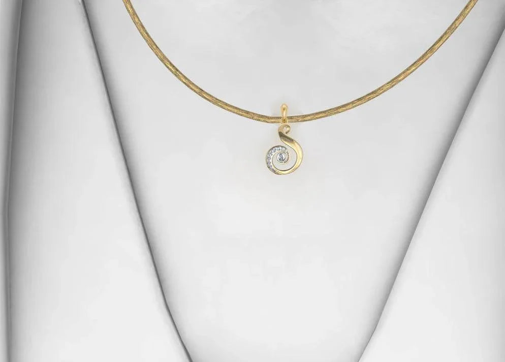 Dainty Diamond Pendant - Jewelslane