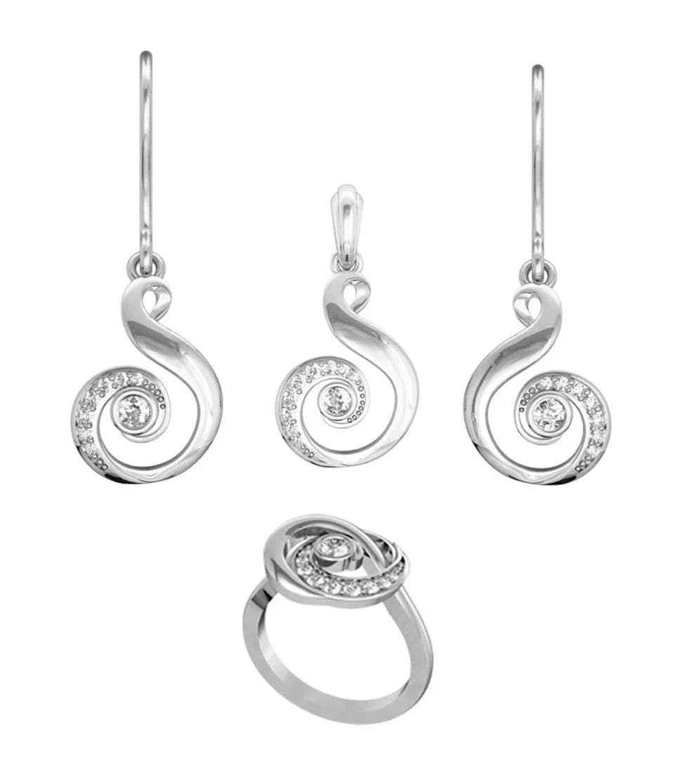Delicate Daily wear Pendant Set - Jewelslane