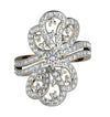 Designer Diamond Cocktail Ring - Jewelslane