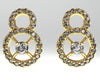 Diamond Daily wear Eartops - Jewelslane