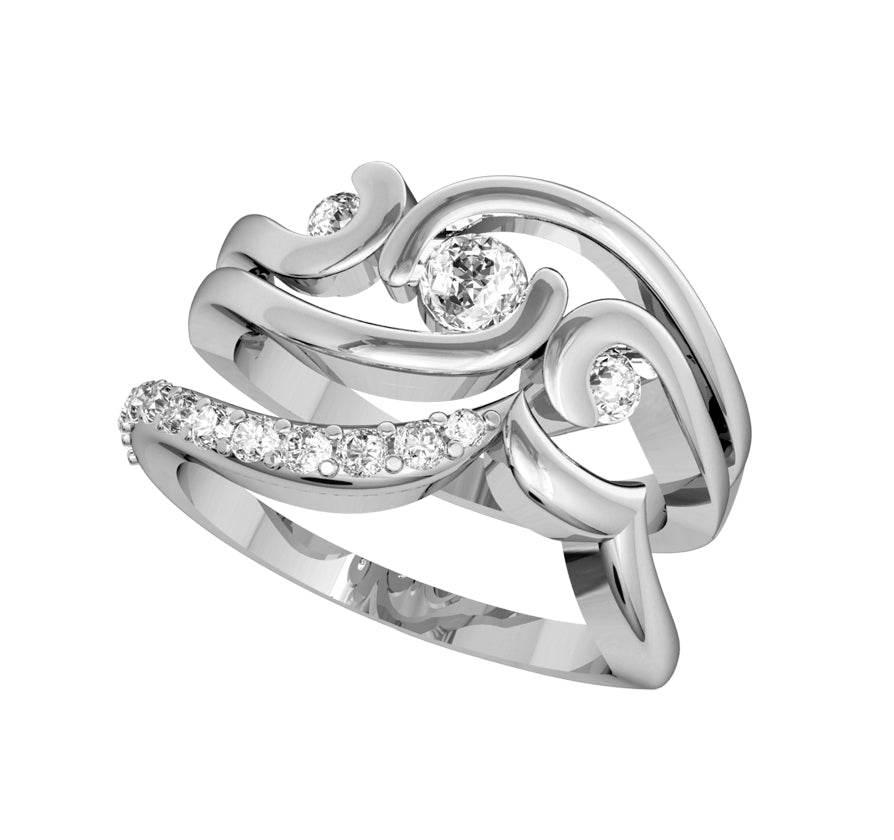 Diamond Bridal ring Set - Jewelslane