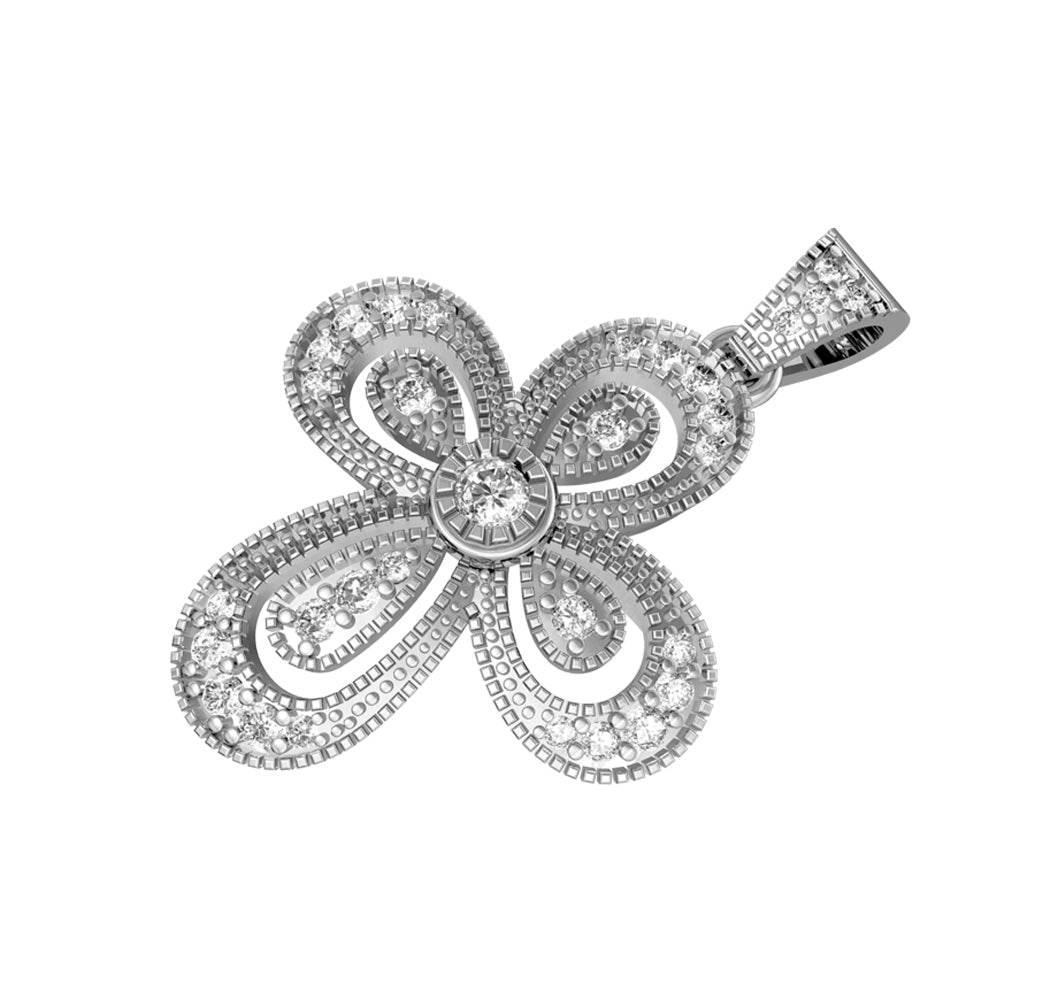 Diamond Cross pendant - Jewelslane
