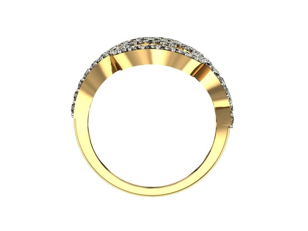 Diamond Designer Cocktail ring - Jewelslane
