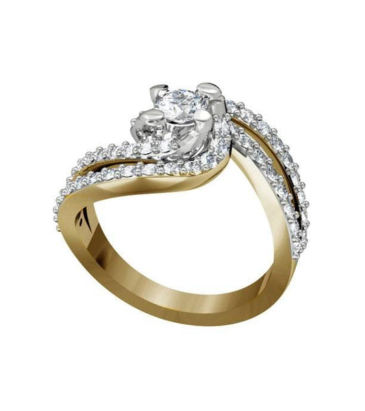 Diamond Solitaire Engagement Ring - Jewelslane