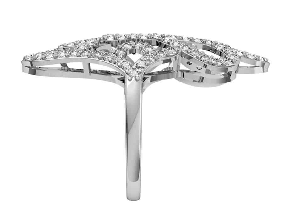 Diamond Valentines Cocktail ring - Jewelslane