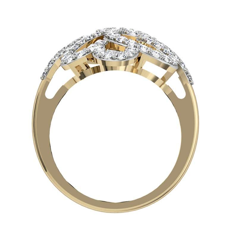 Diamond Valentines Cocktail ring - Jewelslane