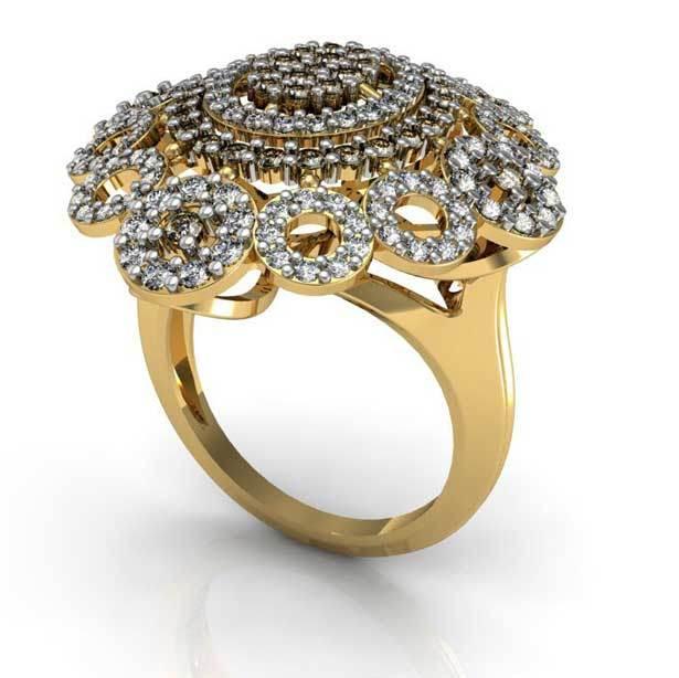 Diamond Cocktail Ring - Jewelslane