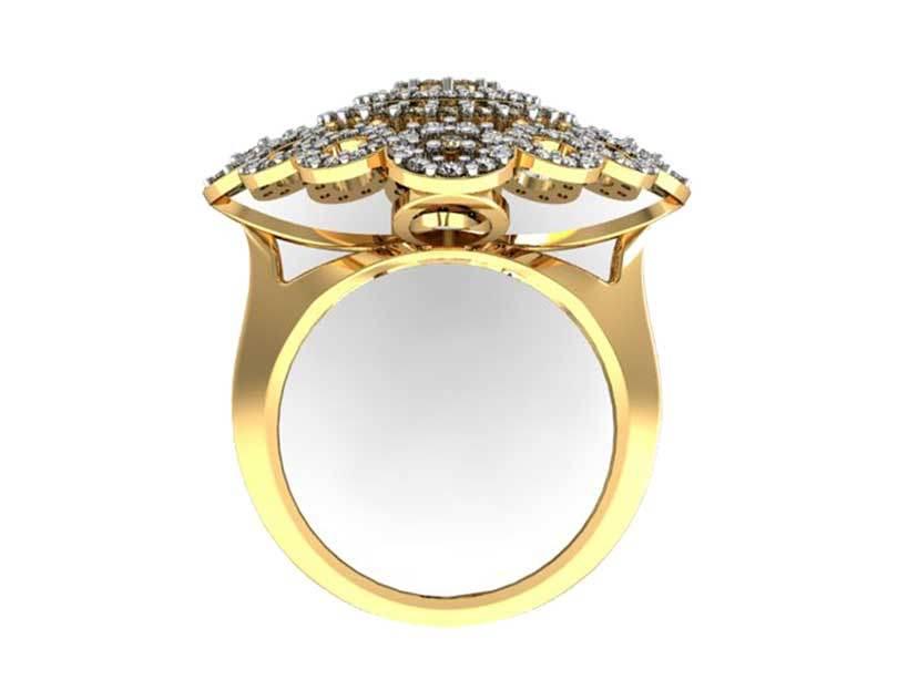 Diamond Cocktail Ring - Jewelslane