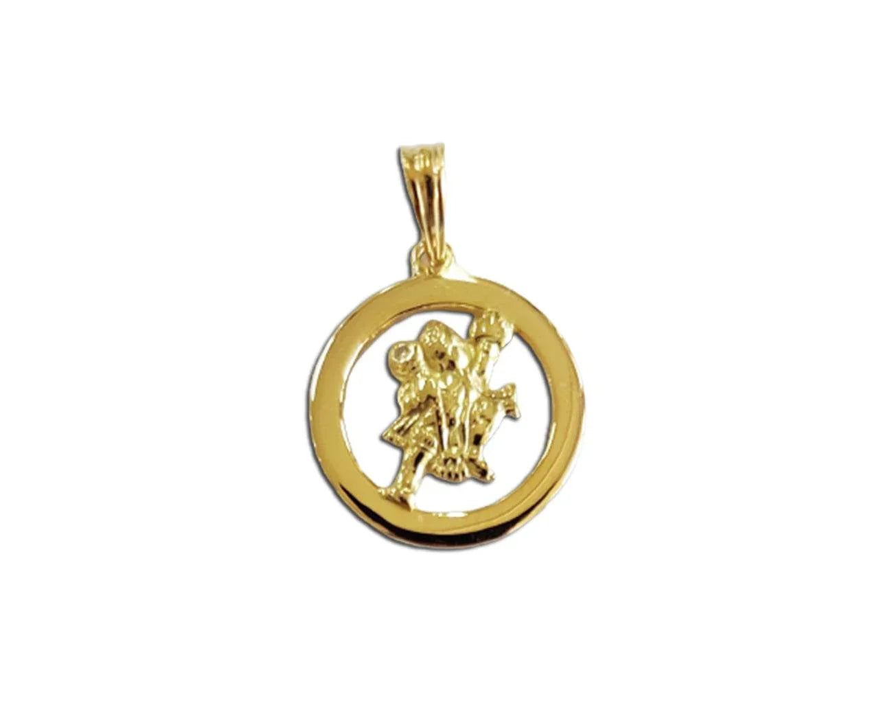 Divine Hanuman Gold pendant - Jewelslane