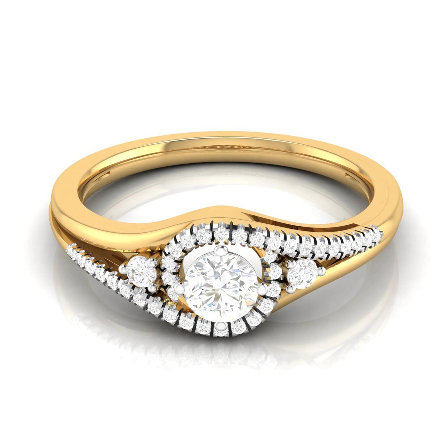Dorothy Diamond Ring in 14k Gold - Jewelslane