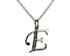Alphabet E pendant with diamonds - Jewelslane