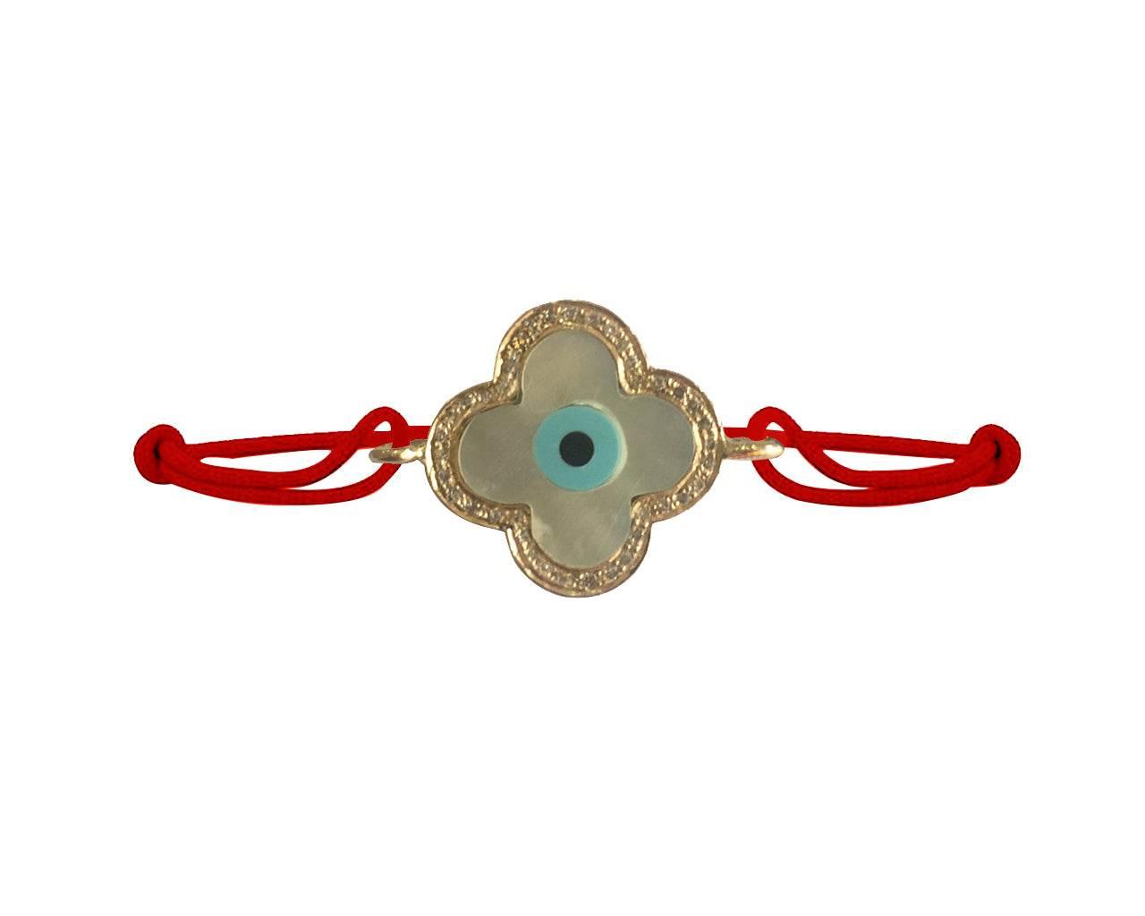 New Evil Eye Bracelet in gold - Jewelslane