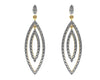 Elegant diamond danglers - Jewelslane