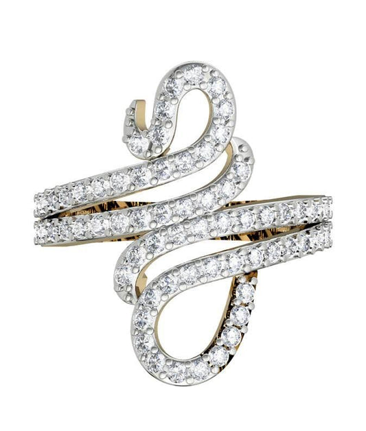 Enchanting Designer Diamond Ring - Jewelslane
