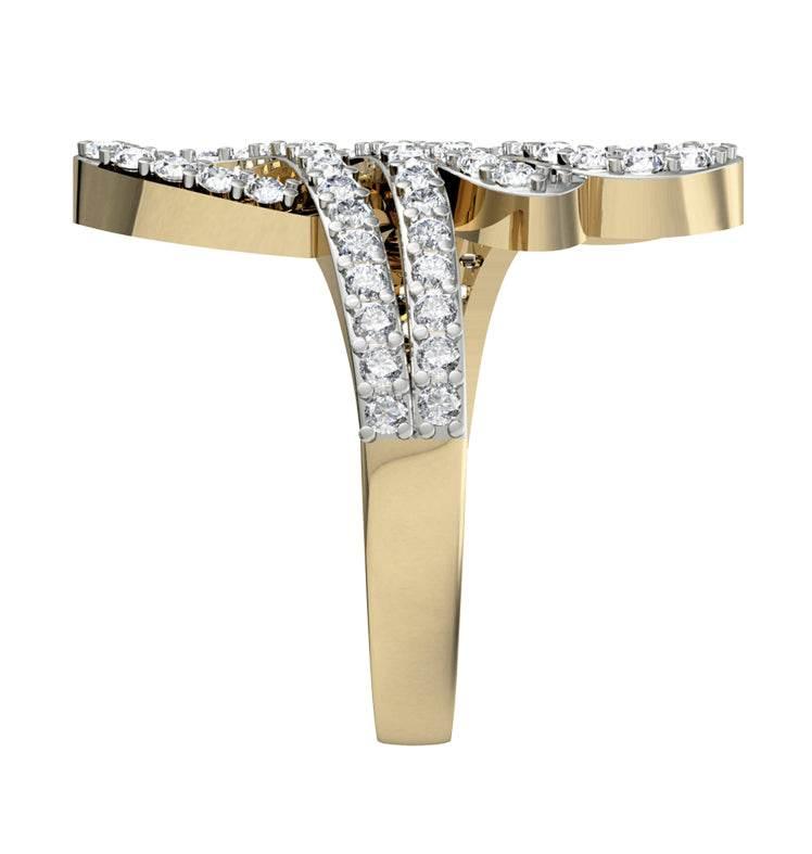 Enchanting Designer Diamond Ring - Jewelslane