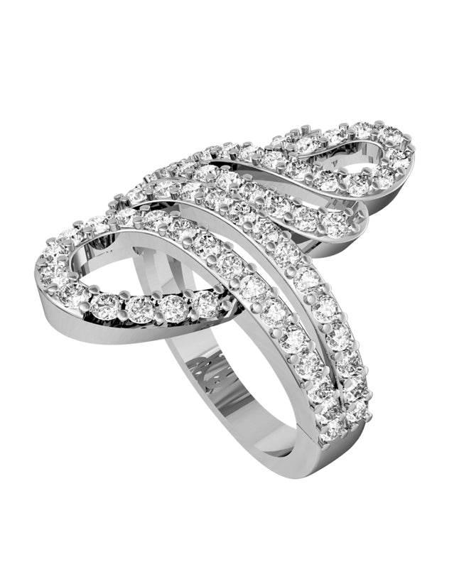 Enchanting Designer Diamond Ring - Jewelslane