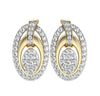 Enchanting Diamond Eartops - Jewelslane