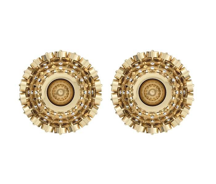 Enchanting Diamond Jhumkis - Jewelslane