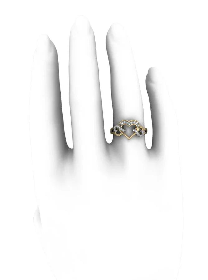 Endearing Diamond Heart Ring - Jewelslane