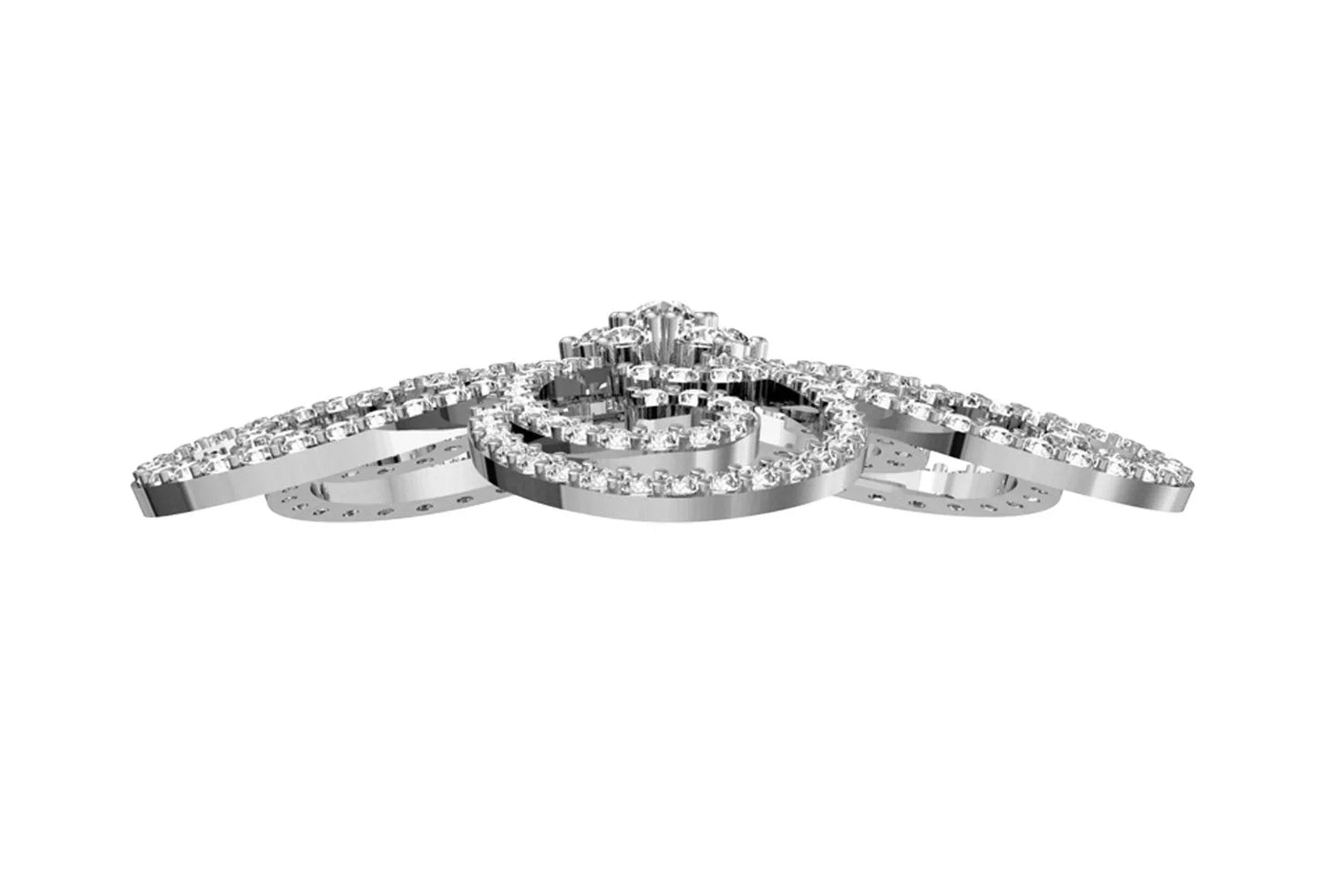 Ethereal Design Diamond Pendant - Jewelslane