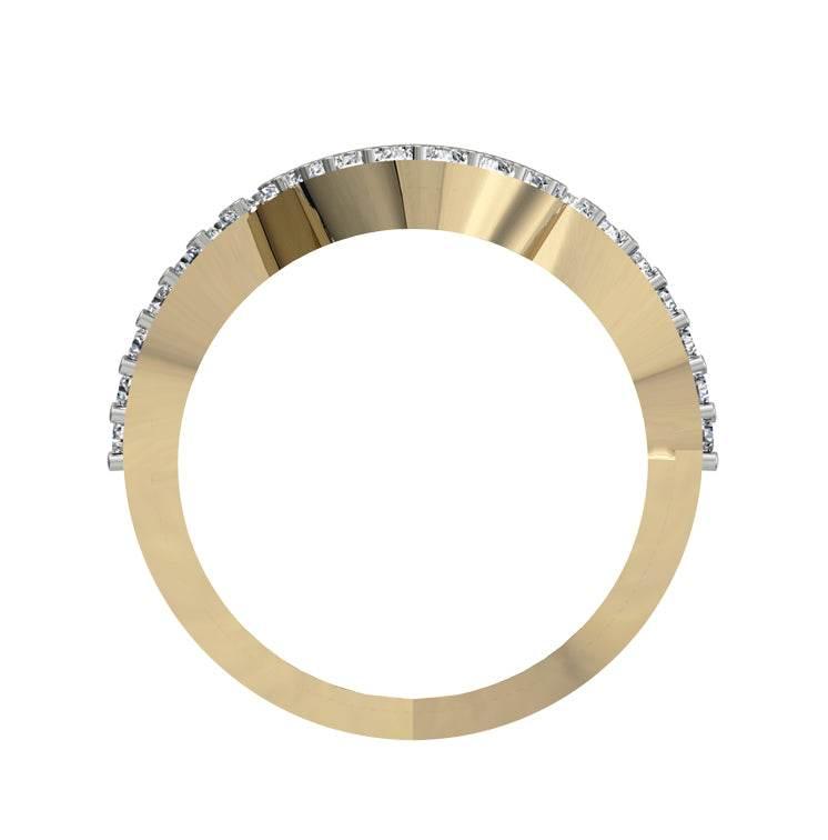 Fancy Diamond Coil Ring - Jewelslane