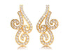 Fancy Diamond Ear studs - Jewelslane