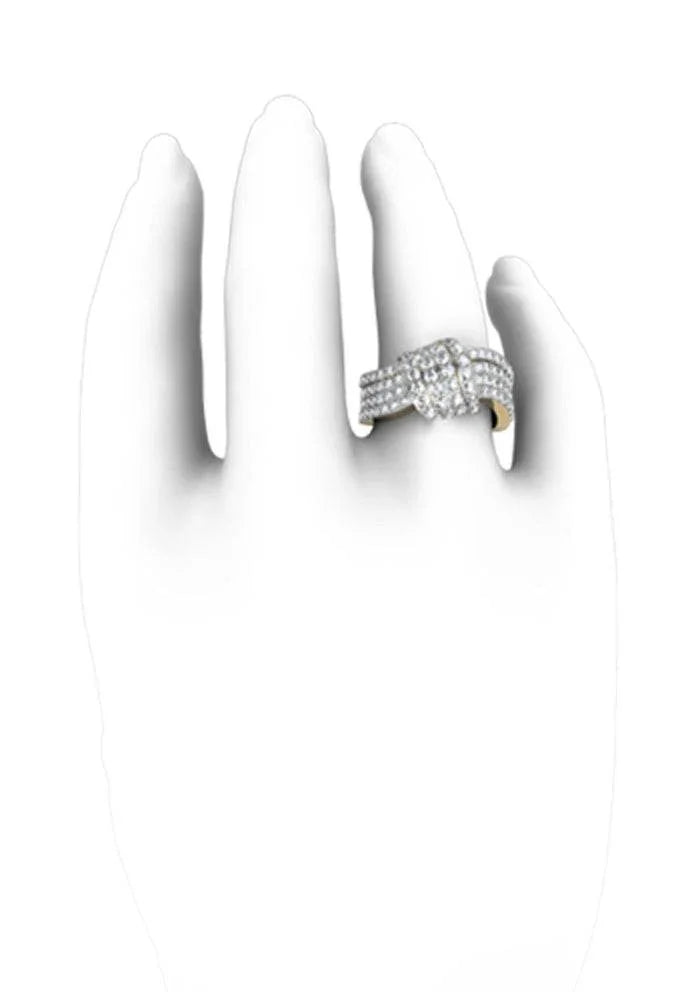 Fashionable Pave Diamond Ring - Jewelslane