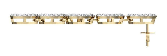 Flexible and light Diamond Danglers - Jewelslane