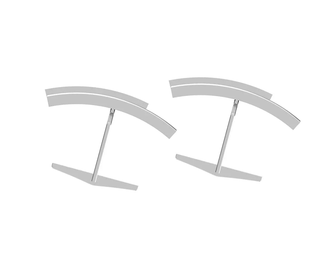 George Gold Diamond Cufflinks - Jewelslane