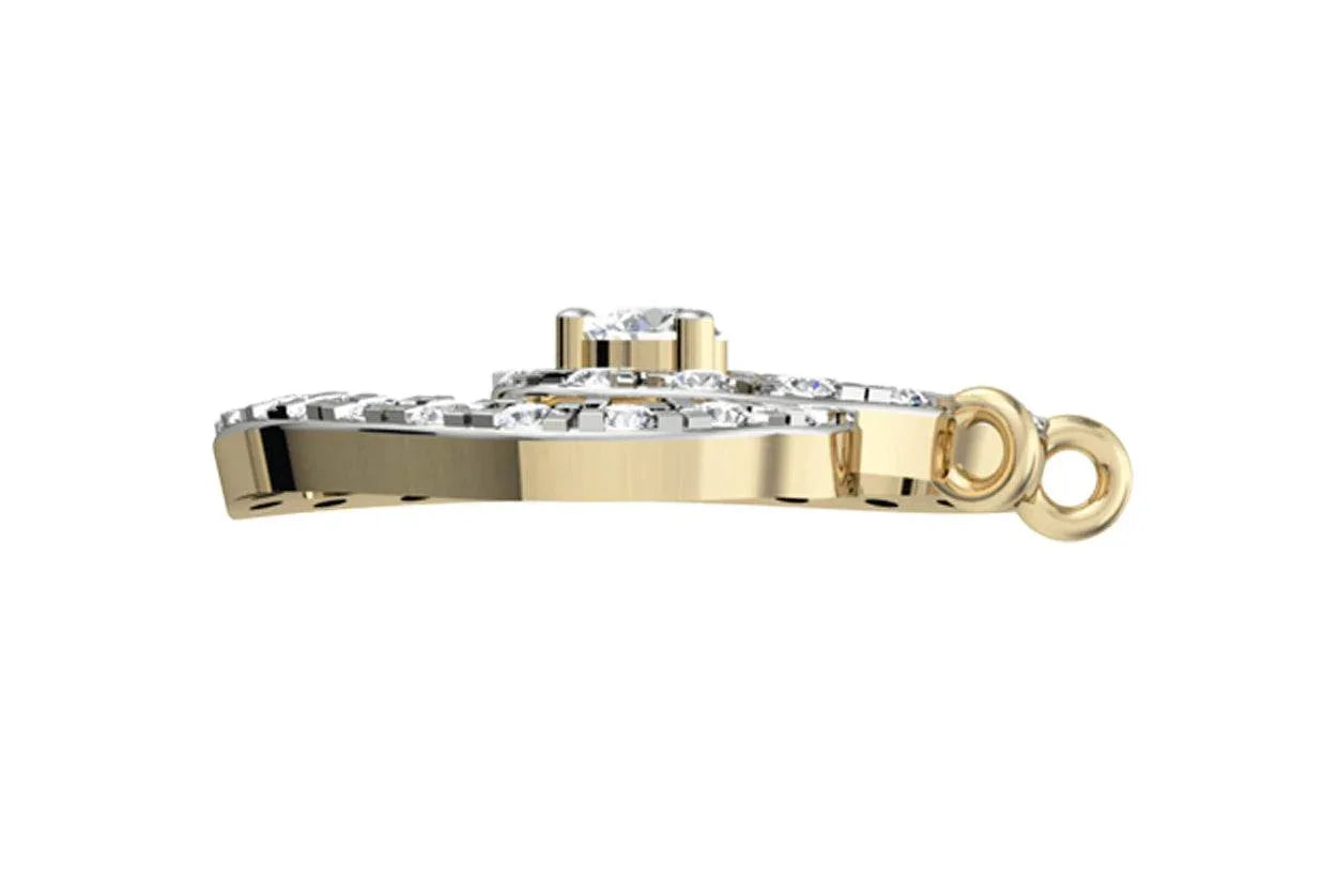 Gold Heart Necklace - Jewelslane