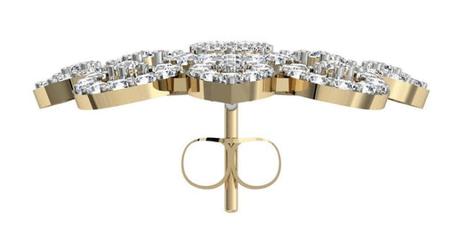 Gorgeous Diamond Danglers - Jewelslane