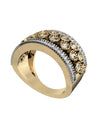 Graceful wide diamond Band - Jewelslane