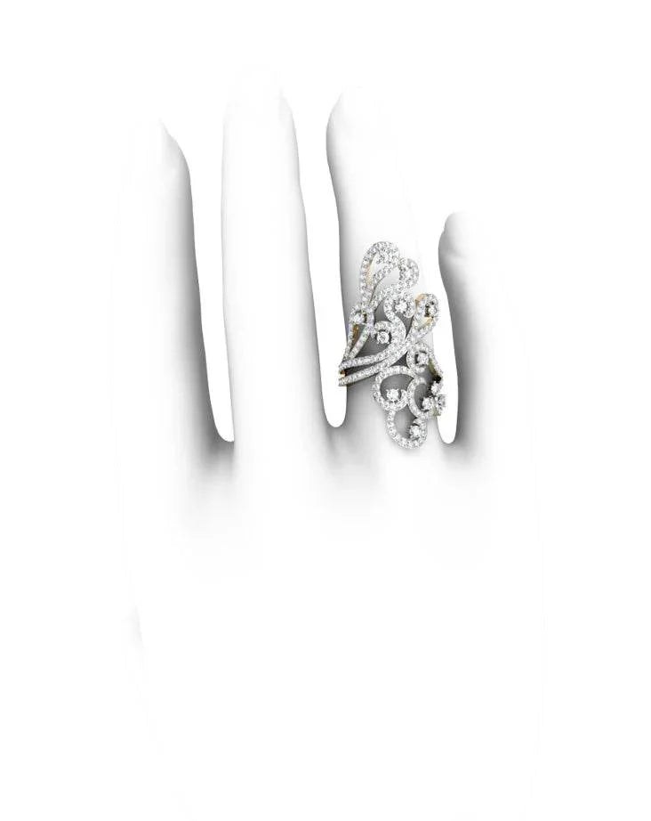 Grandiose Diamond Cocktail ring - Jewelslane