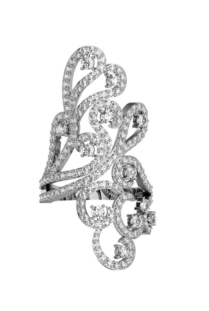 Grandiose Diamond Cocktail ring - Jewelslane