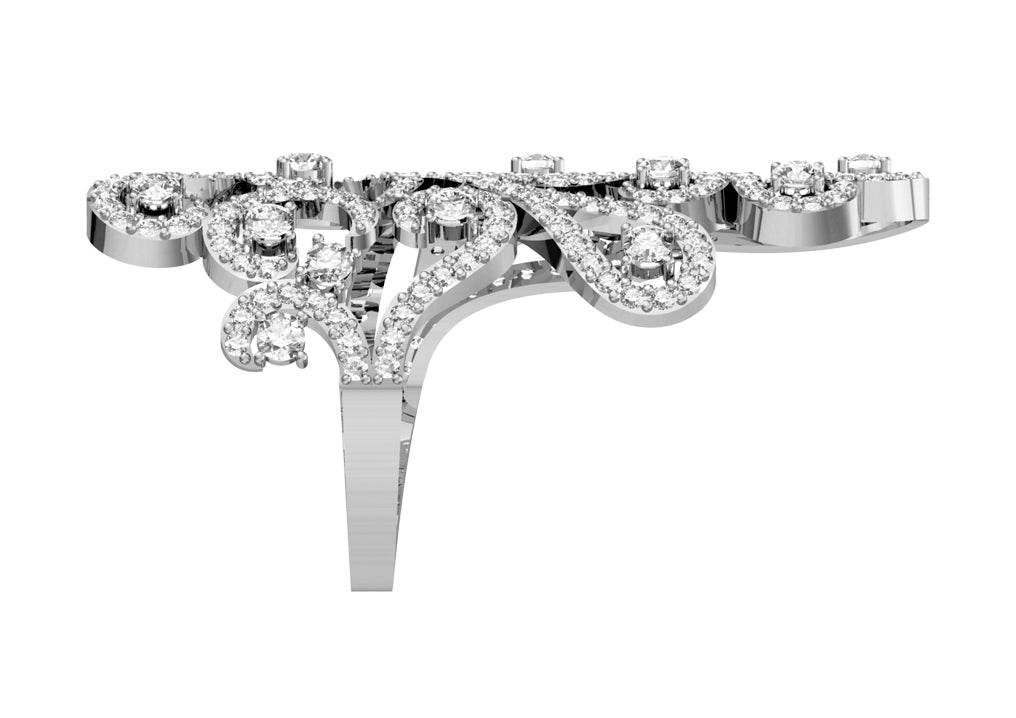 Grandiose Diamond Cocktail ring - Jewelslane