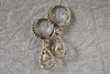 Pear Shape Diamond Danglers - Jewelslane