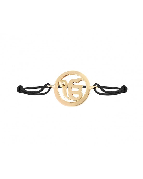 Ik Onkar Gold Bracelet - Jewelslane