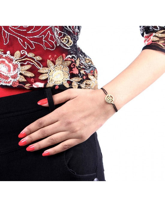 Ik Onkar Gold Bracelet - Jewelslane