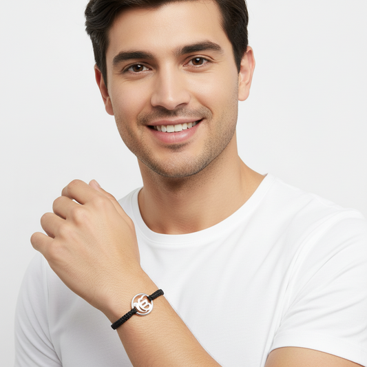 Ik Onkaar Silver Bracelet - Jewelslane