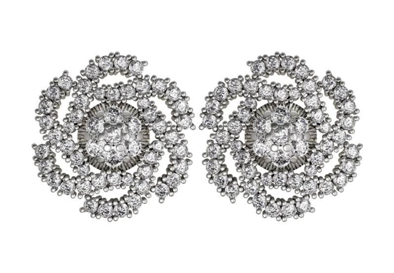 Impressive Diamond Eartops - Jewelslane
