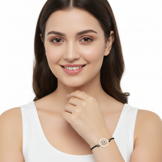 Jai Guru JI Silver Gift Bracelet - Jewelslane