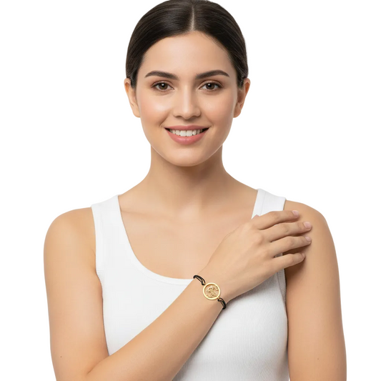 Jai Guruji gold bracelet for men and women - Jewelslane