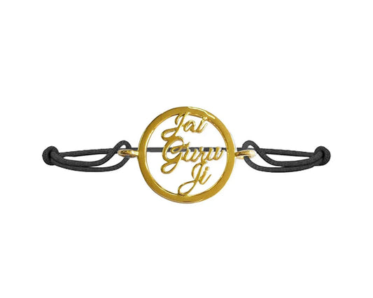 Jai Guruji gold bracelet for men and women - Jewelslane