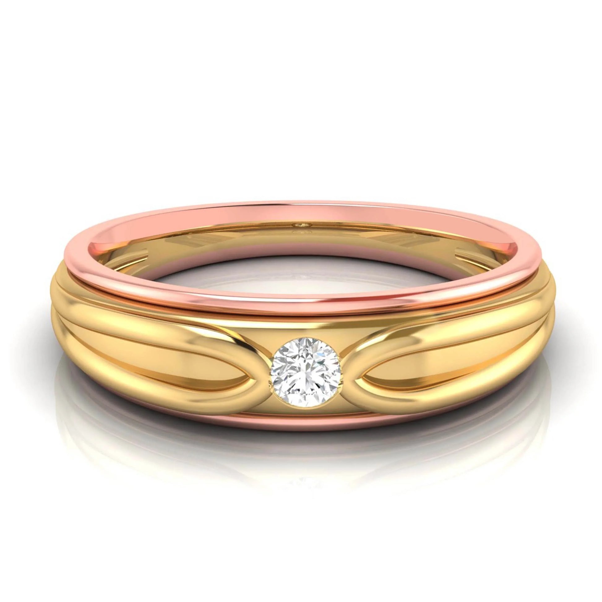 Juno diamond ring in 14k Gold - Jewelslane