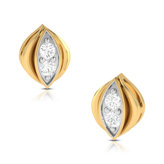 Kandy Diamond Studs in 14k Gold - Jewelslane